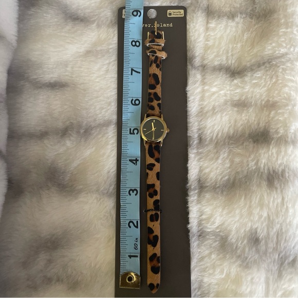 River island Women JWL Gold Tone Animal Print - Picture 3 of 4